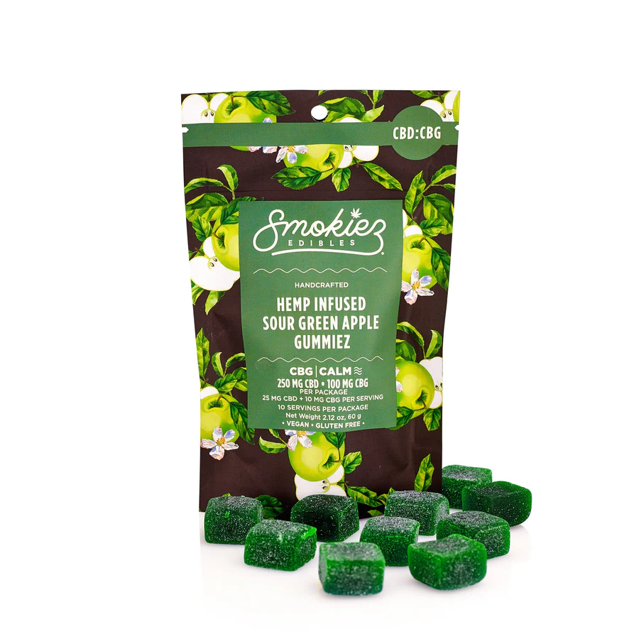 OM-CBG-CBD-10-Piece-Gummiez_SourGreenApple_wCandy_1920px
