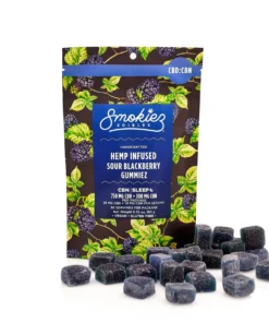 sour blackberry cbn gummies